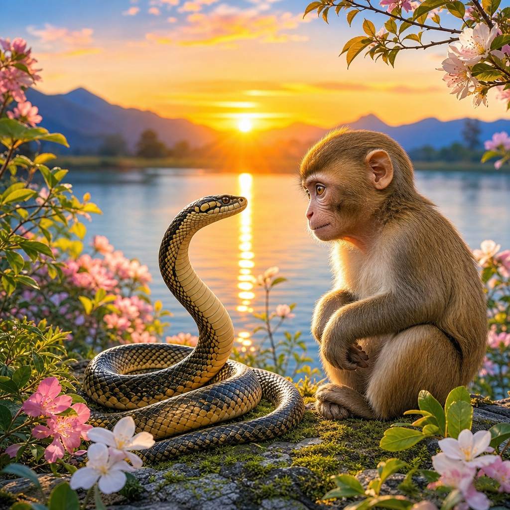 老婆属猴我属蛇相克么