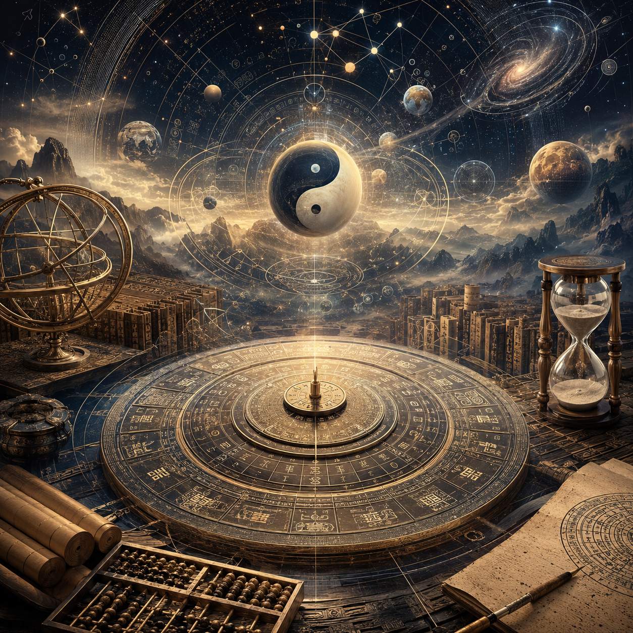 解析命理数学探秘