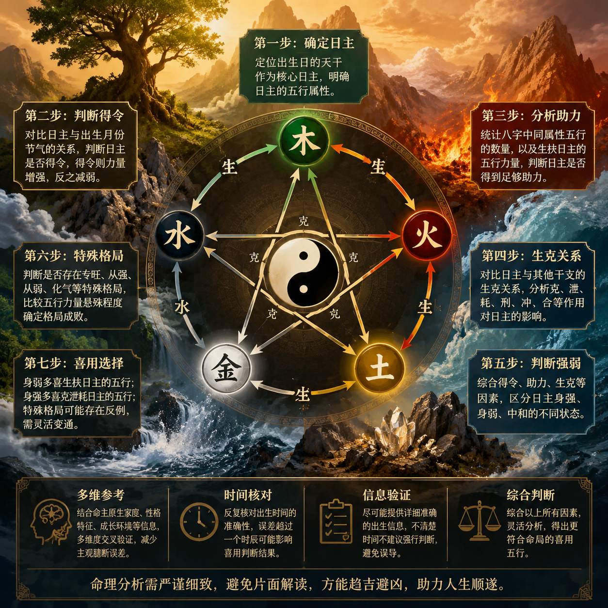 如何判断命局喜用