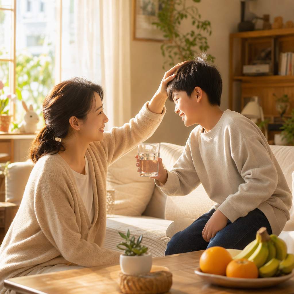 属牛儿子与属兔妈妈的日常