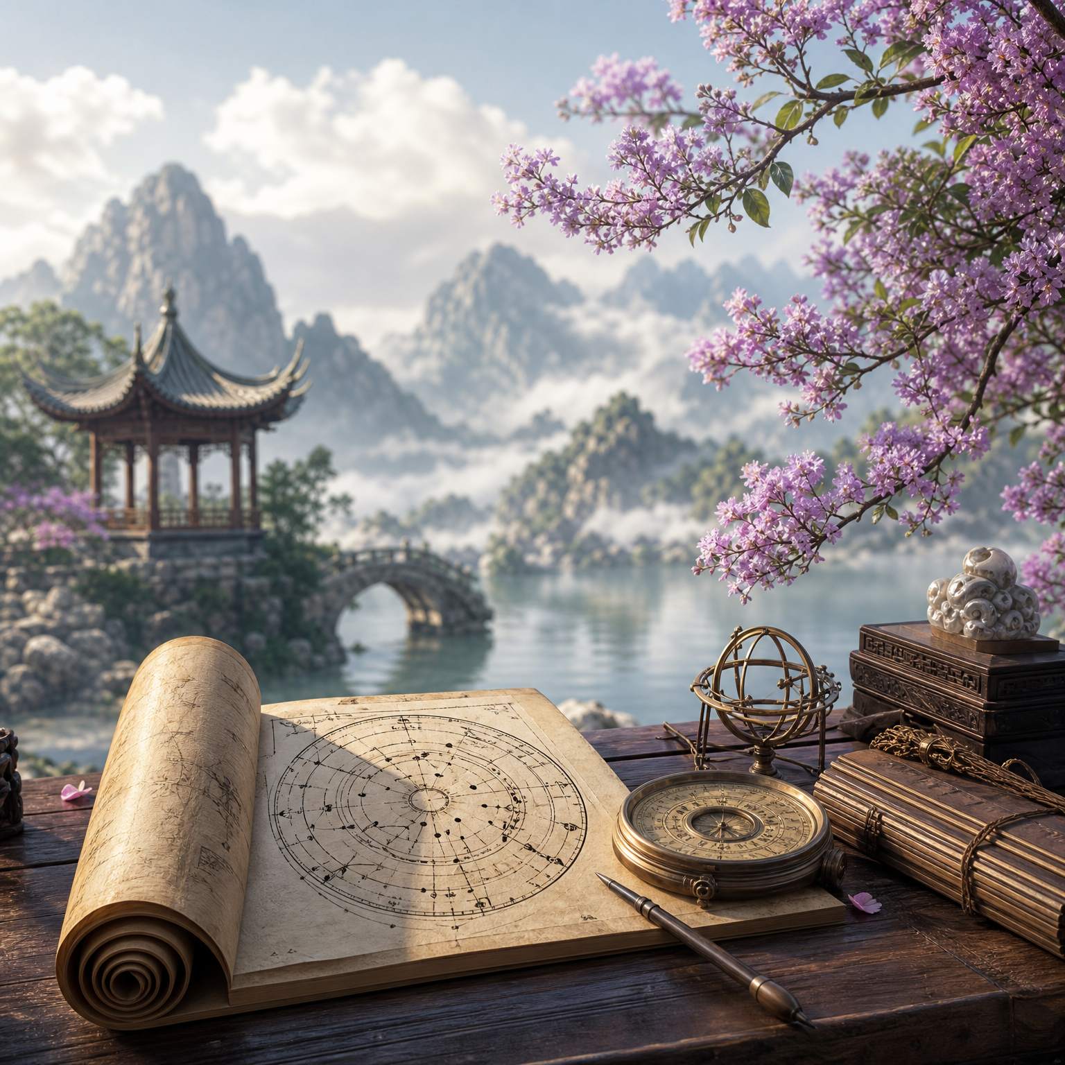 紫薇入命有何寓意
